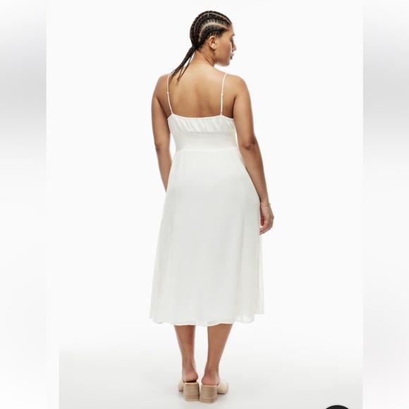 aritzia wilfred chiffon midi dress - Picture 3 of 7